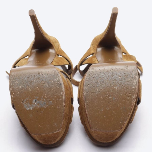 Image 3 of Tribute Heeled Sandals EUR 39.5 Light Brown in color Brown | Vite EnVogue