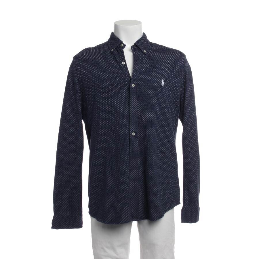 Image 1 of Casual Shirt L Navy in color Blue | Vite EnVogue