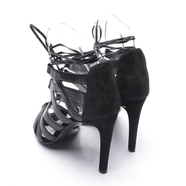 Heeled Sandals EUR 37 Black | Vite EnVogue