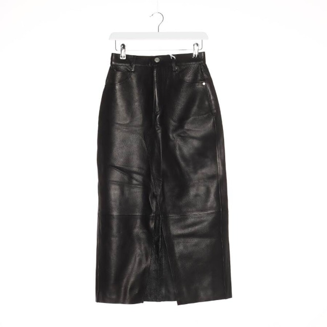 Image 1 of Leather Skirt W26 Black | Vite EnVogue