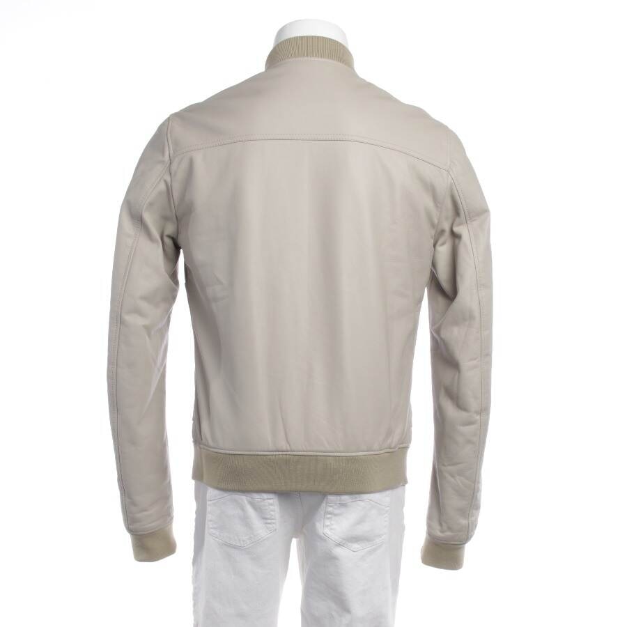 Image 2 of Leather Jacket S Beige in color White | Vite EnVogue