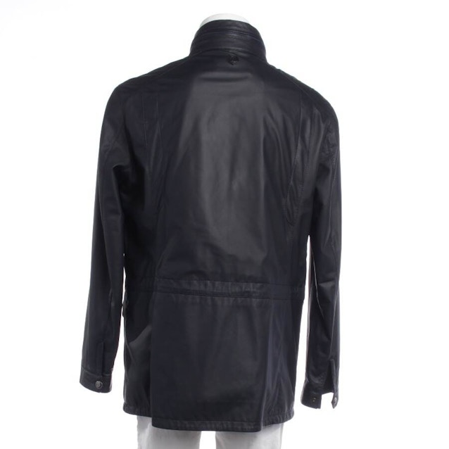 Leather Jacket L Navy | Vite EnVogue