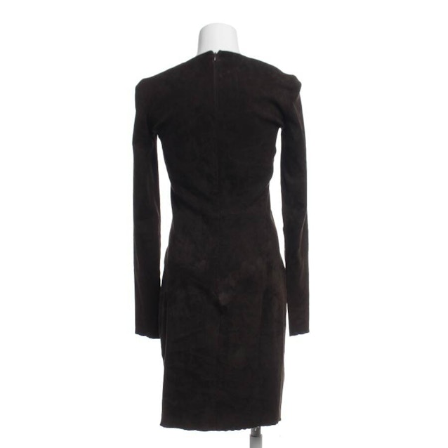 Leather Dress 36 Dark Brown | Vite EnVogue