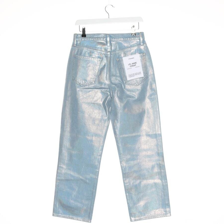 Image 2 of Jeans Bootcut W27 Light Blue in color Blue | Vite EnVogue