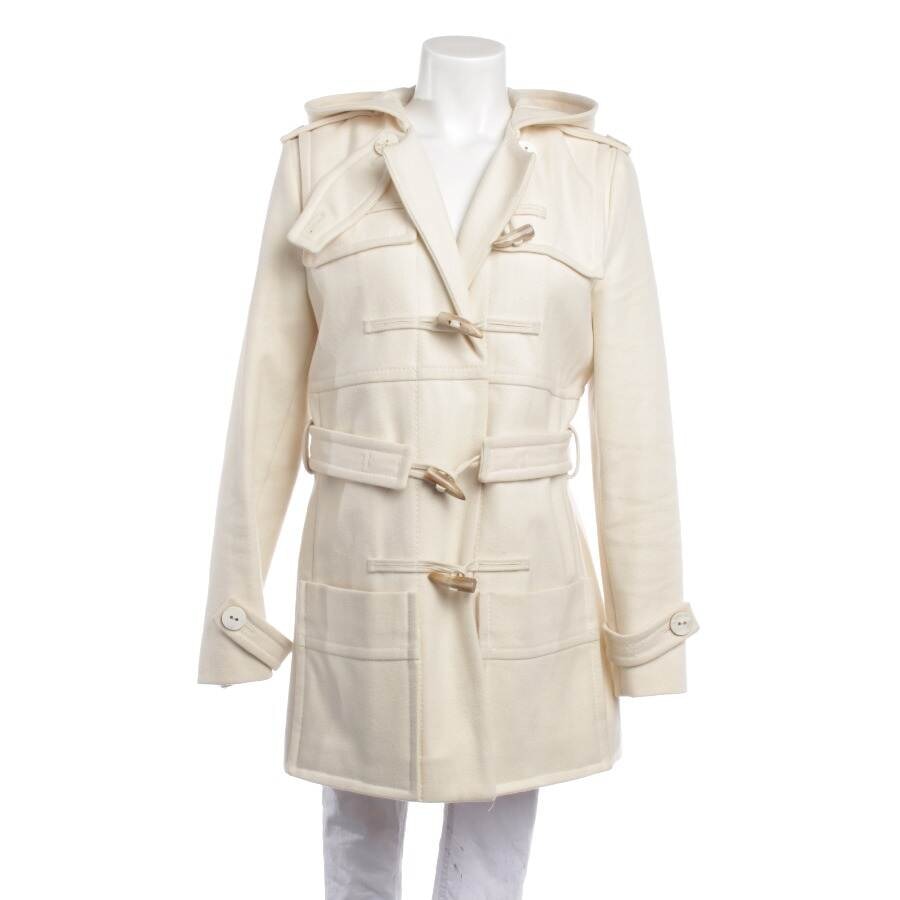 Image 1 of Between-seasons Coat 40 Beige in color White | Vite EnVogue