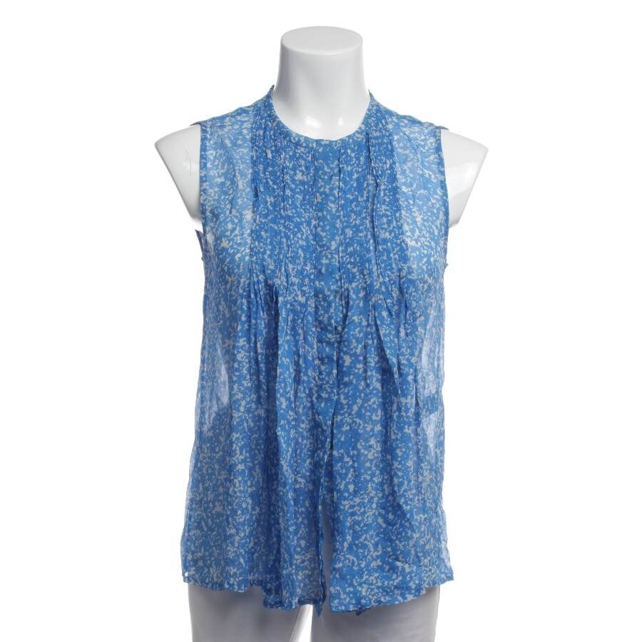 Image 1 of Silk Top 36 Blue in color Blue | Vite EnVogue