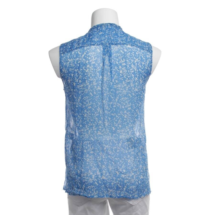 Image 2 of Silk Top 36 Blue in color Blue | Vite EnVogue