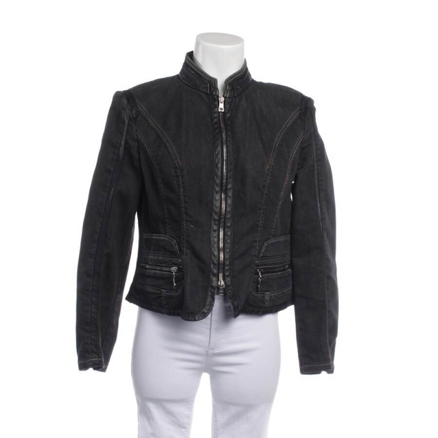 Image 1 of Jeans Jacket 38 Black | Vite EnVogue