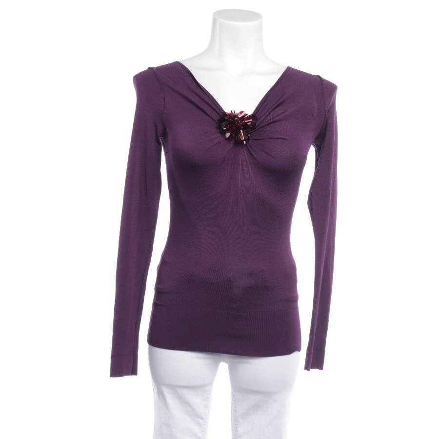 Image 1 of Shirt Blouse S Purple in color Purple | Vite EnVogue