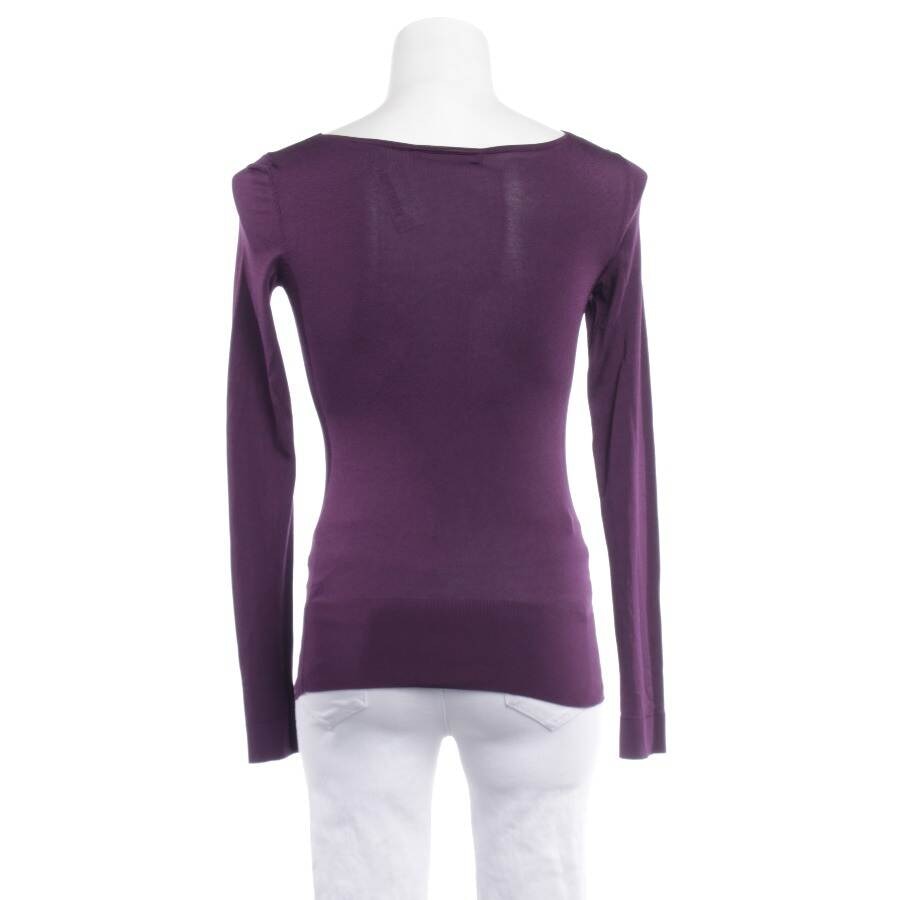 Image 2 of Shirt Blouse S Purple in color Purple | Vite EnVogue