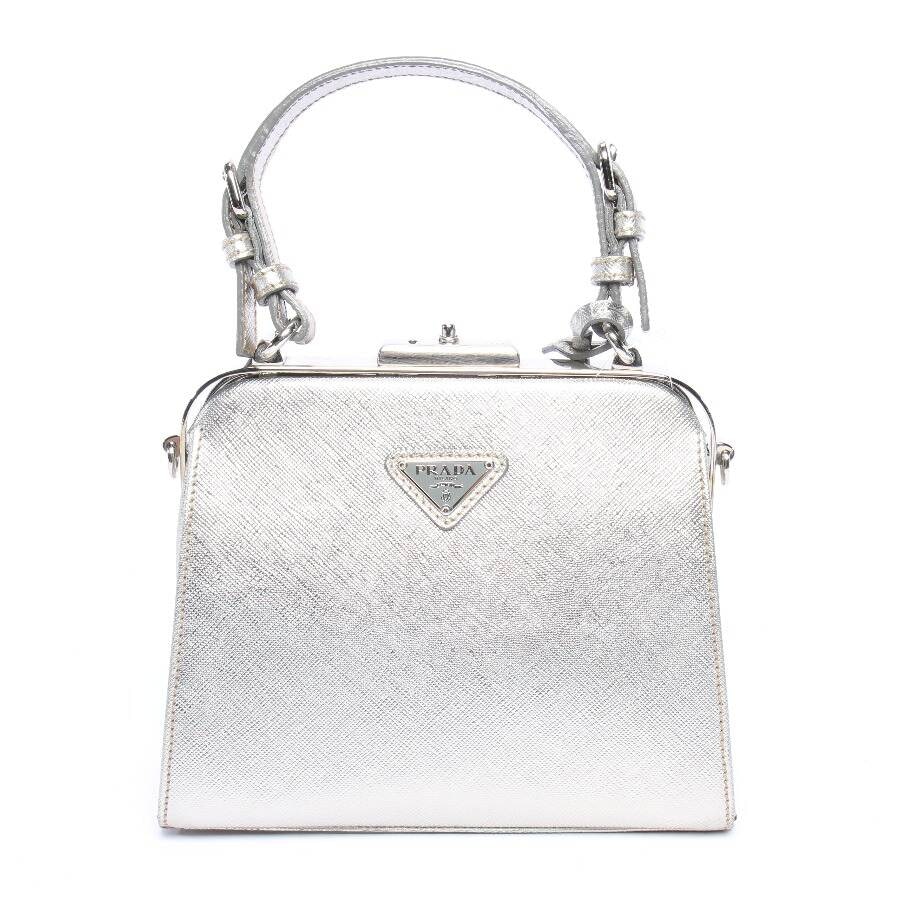 Image 1 of Evening Bag Silver in color Metallic | Vite EnVogue