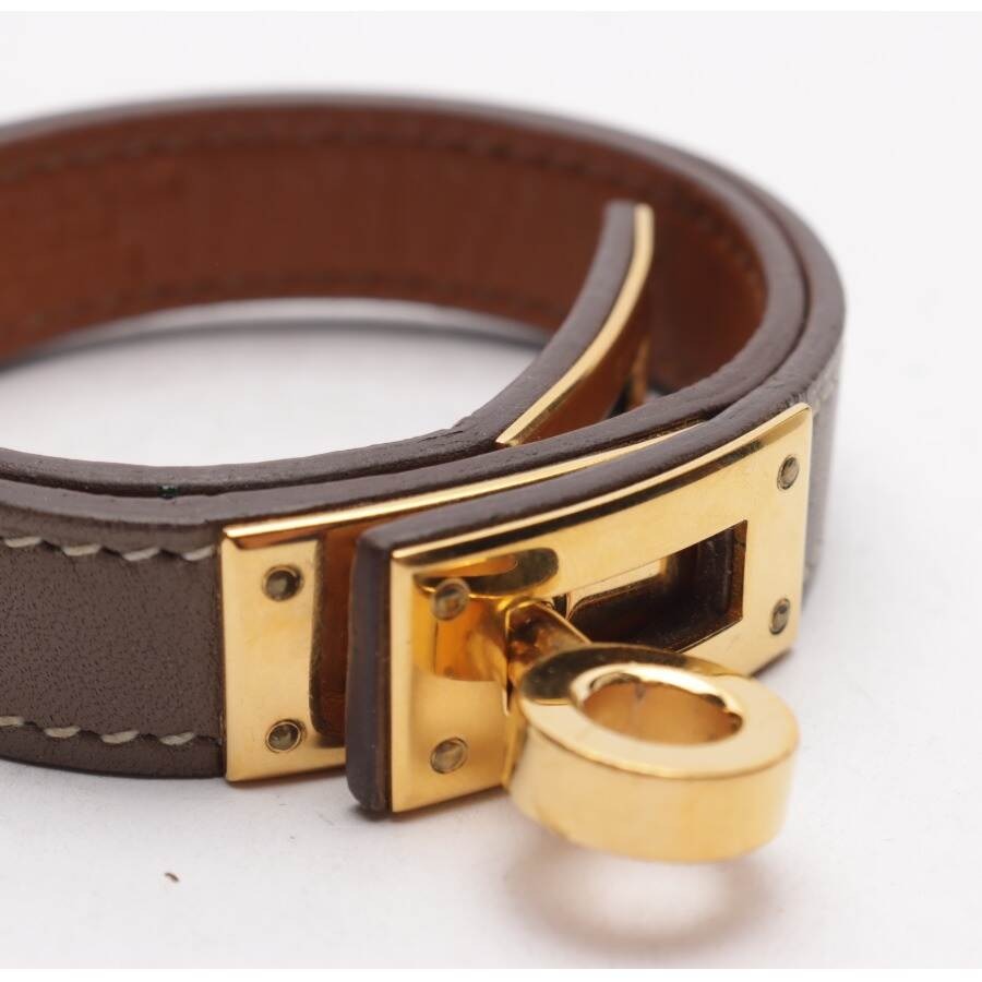 Image 2 of Kelly Double Tour Warp Bracelet Brown in color Brown | Vite EnVogue