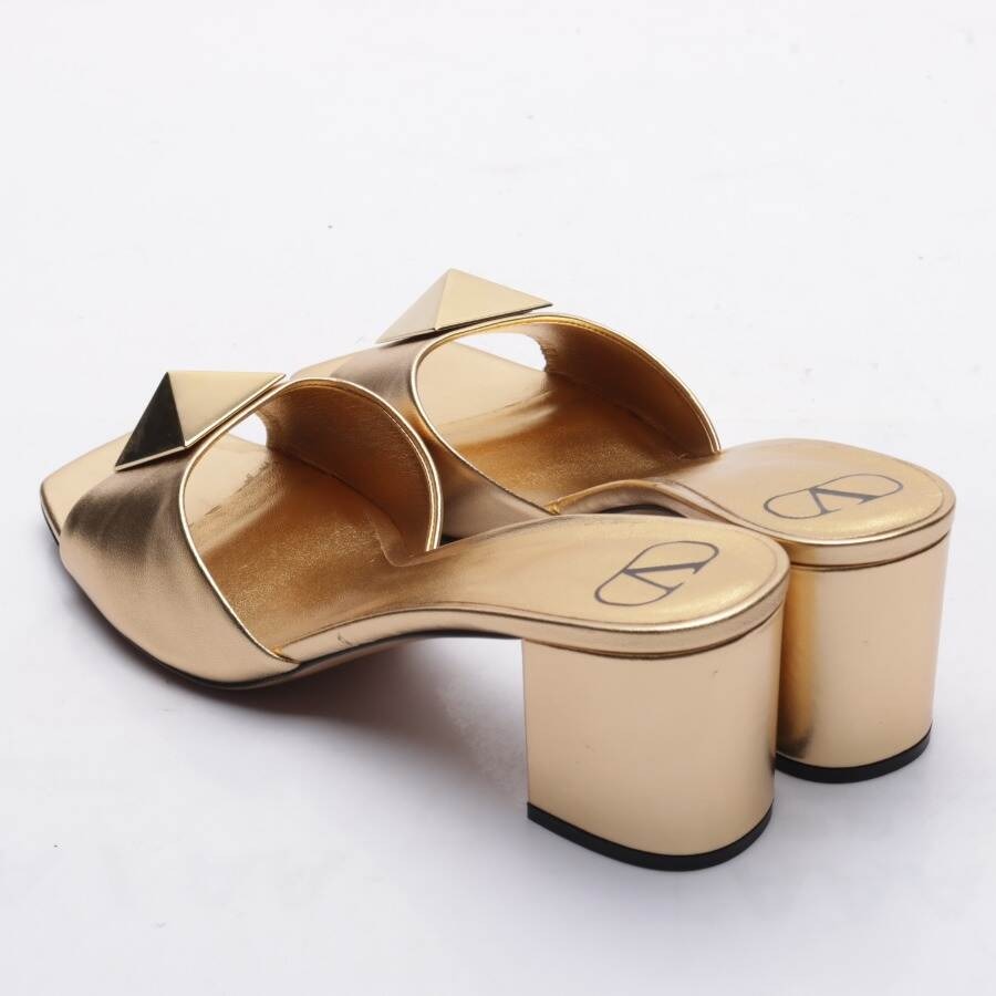 Image 2 of One Stud Heeled Sandals EUR 40 Gold in color Metallic | Vite EnVogue