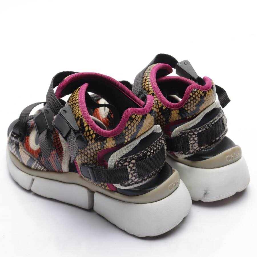 Image 2 of Strappy Sandals EUR 36 Multicolored in color Multicolored | Vite EnVogue