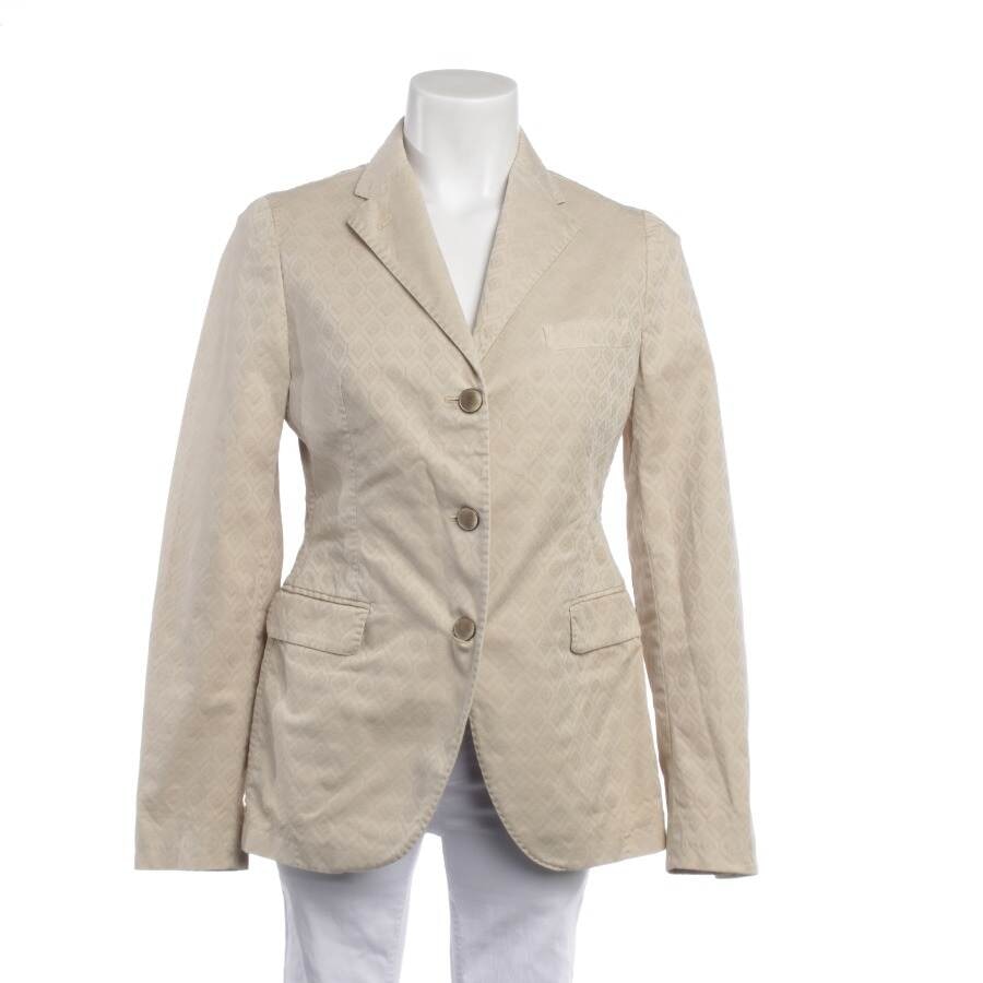 Image 1 of Blazer L Beige in color White | Vite EnVogue