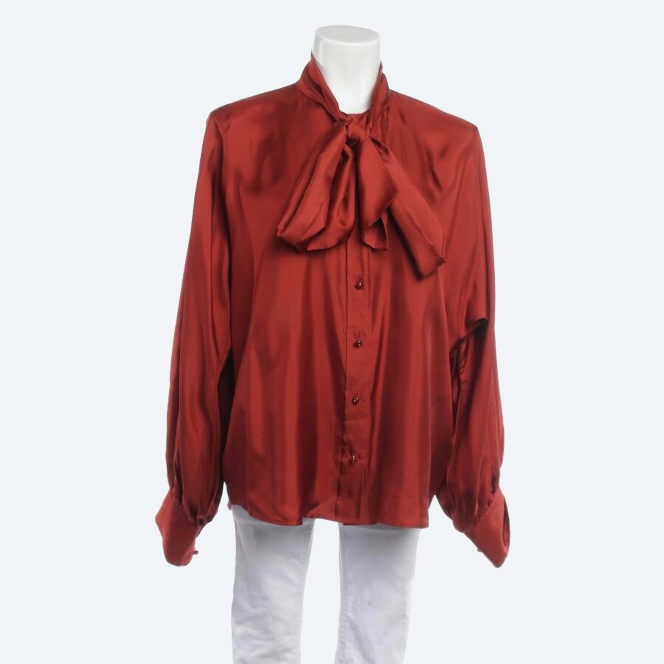 Image 1 of Silk Shirt 38 Red in color Red | Vite EnVogue