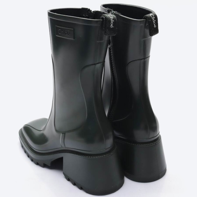 Image 2 of Ankle Boots EUR 39 Olive Green in color Green | Vite EnVogue