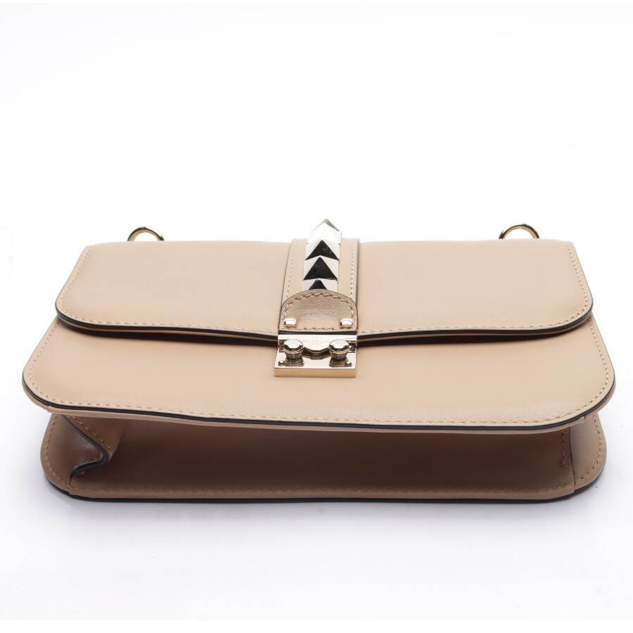 Image 3 of Glam Lock Shoulder Bag Light Brown in color Brown | Vite EnVogue