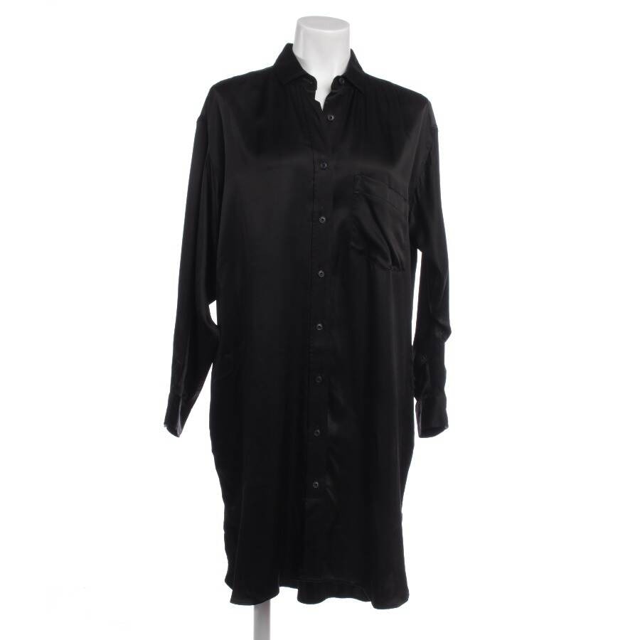 Image 1 of Shirt Dress 38 Black in color Black | Vite EnVogue