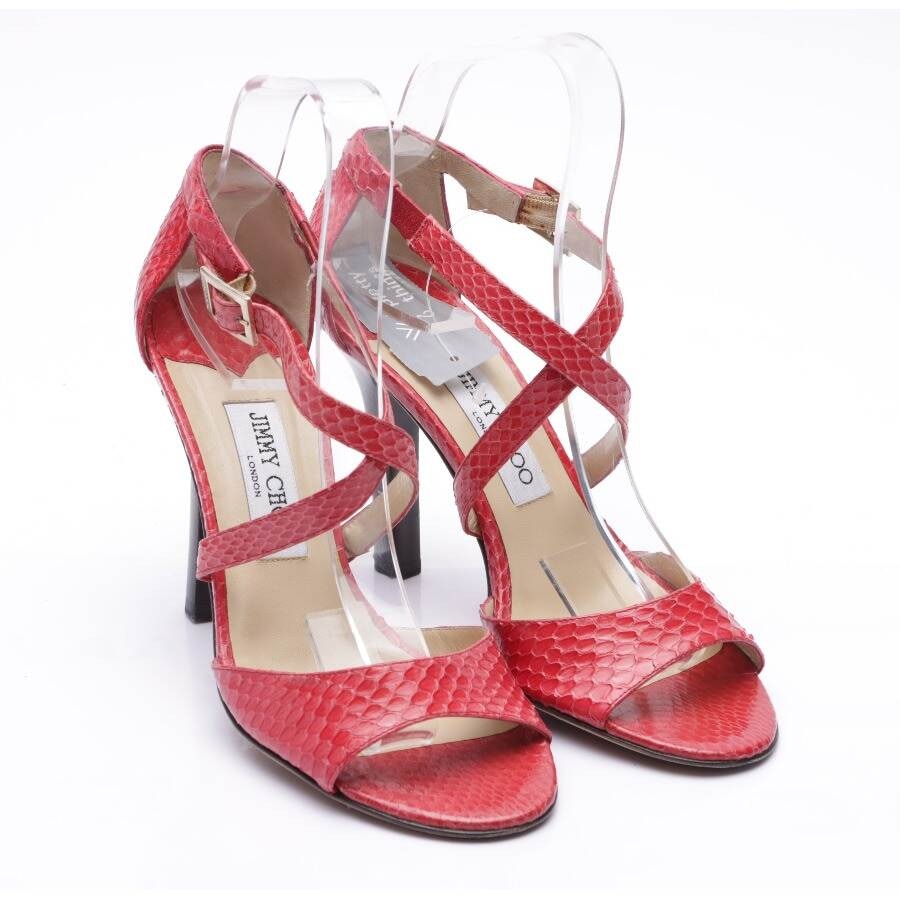 Image 1 of Heeled Sandals EUR38 Light Red in color Red | Vite EnVogue