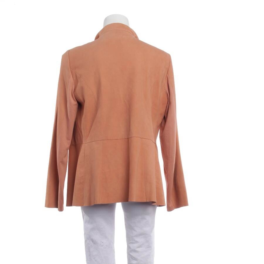 Image 2 of LeatherJacket 40 Peach in color Orange | Vite EnVogue