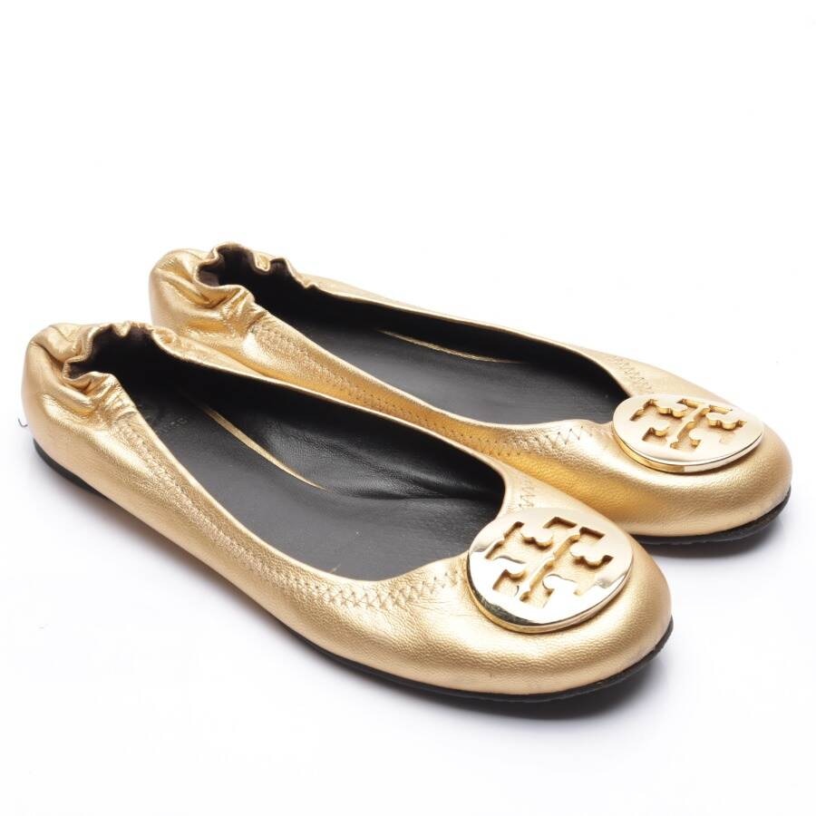 Image 1 of Ballet Flats EUR 38.5 Gold in color Metallic | Vite EnVogue