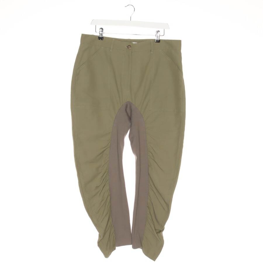 Image 1 of Trousers 40 Olive Green in color Green | Vite EnVogue