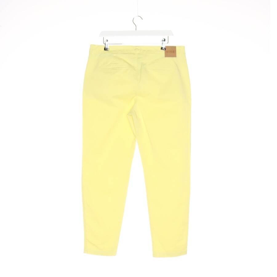 Image 2 of Trousers 44 Yellow in color Yellow | Vite EnVogue