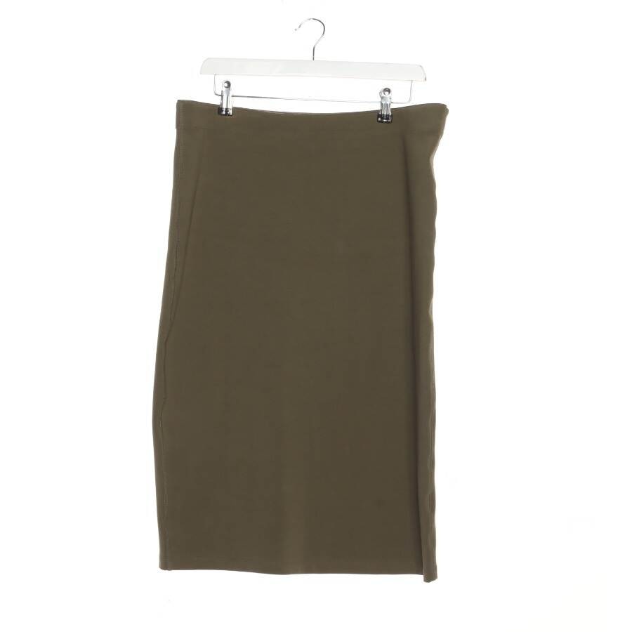 Image 1 of Skirt XL Olive Green in color Green | Vite EnVogue