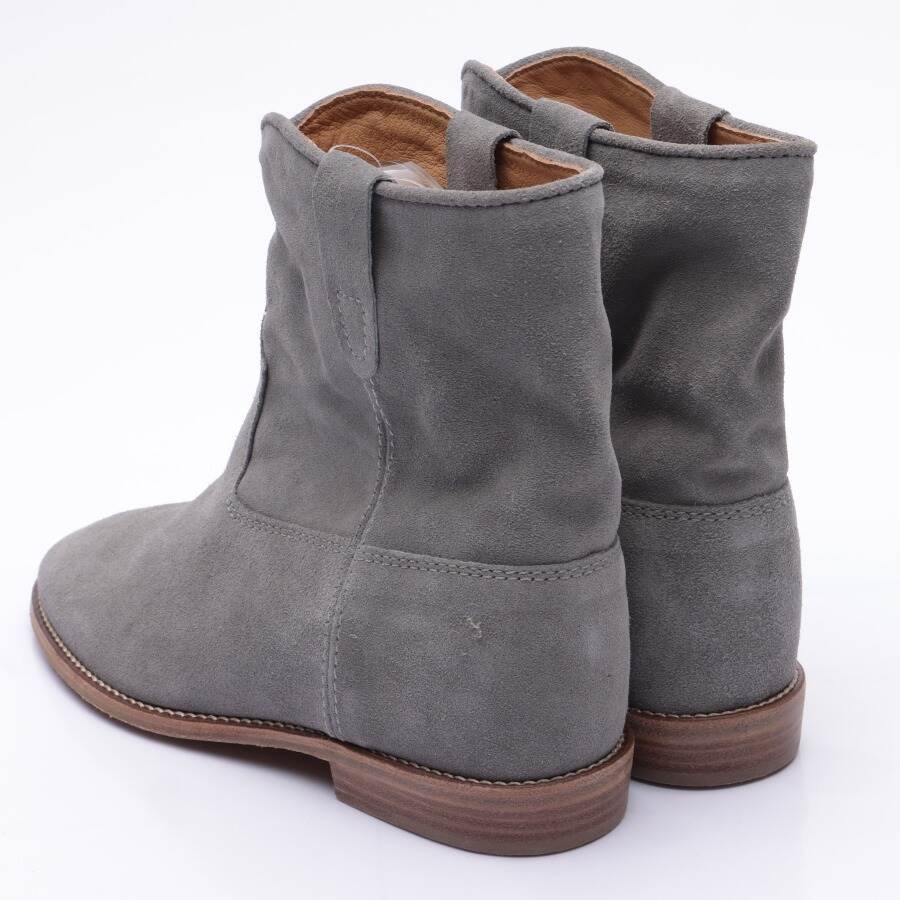 Image 2 of Crisi Ankle Boots EUR 37 Light Gray in color Gray | Vite EnVogue