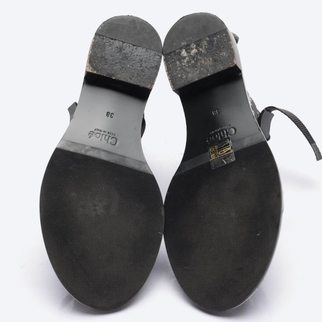 Image 3 of Strappy Sandals EUR38 Black in color Black | Vite EnVogue