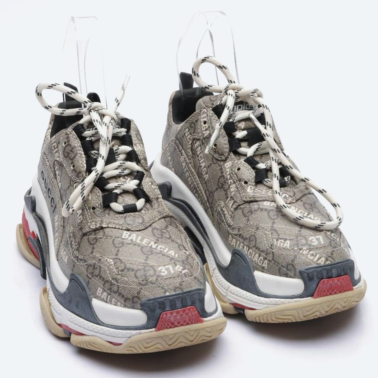 Image 1 of Triple S Sneakers EUR 37 Beige in color White | Vite EnVogue