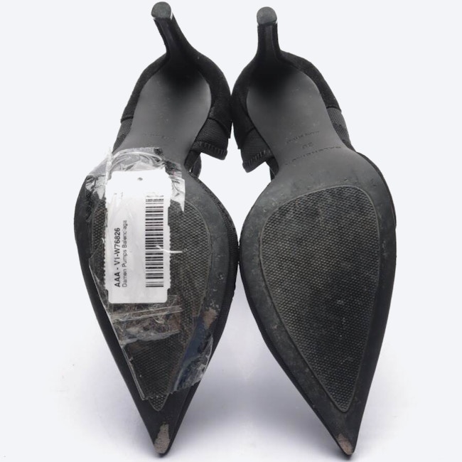 Image 3 of Balenciaga Black Suede Elegant High Heels EUR 36 Black in color Black | Vite EnVogue