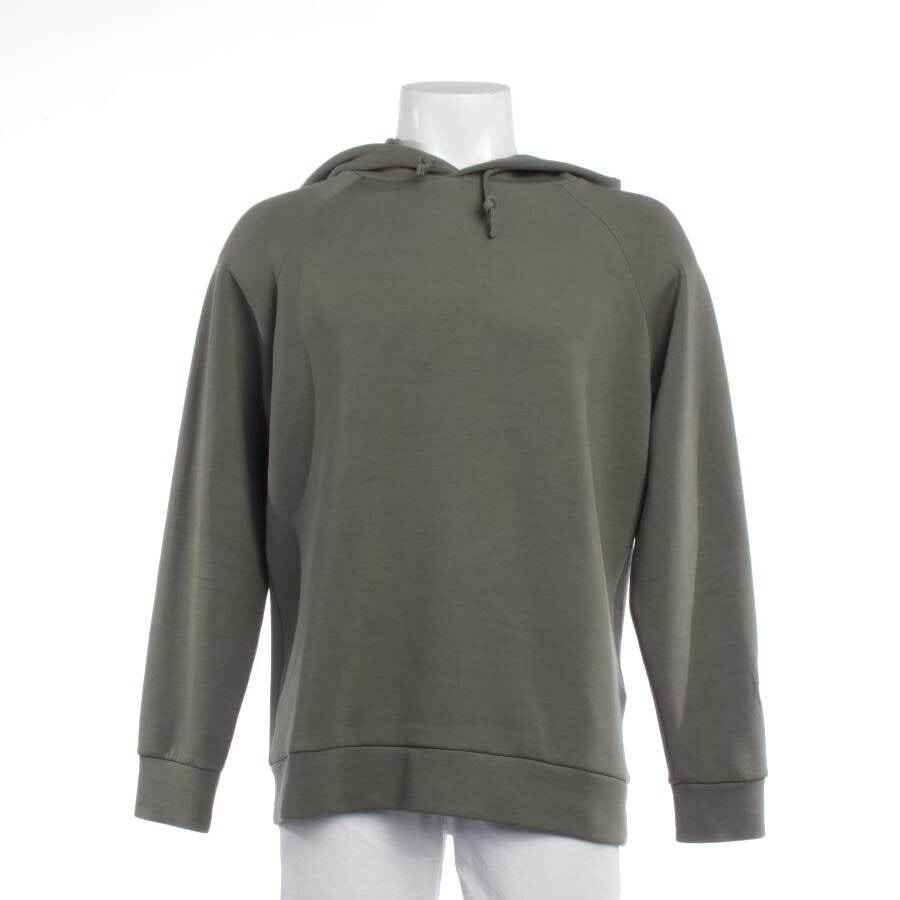 Image 1 of Hooded Sweatshirt L Green in color Green | Vite EnVogue