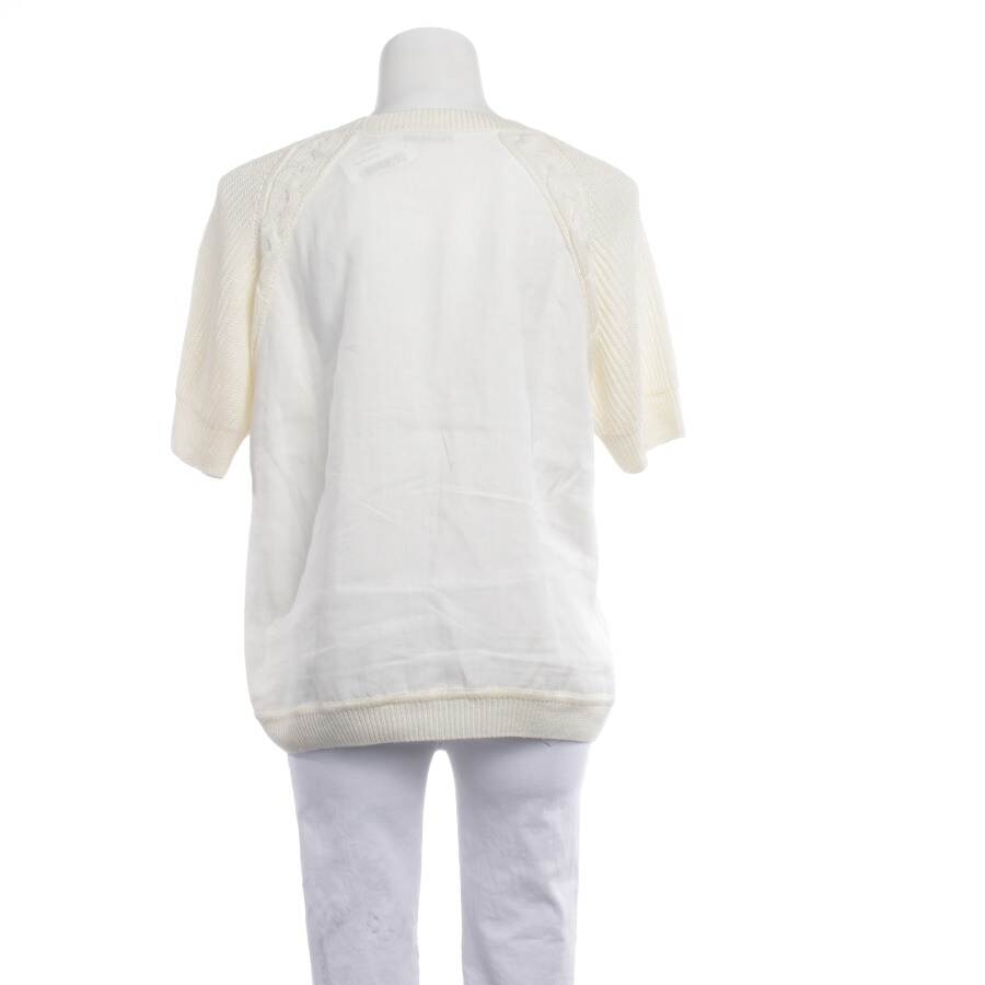 Image 2 of Shirt 40 Cream in color White | Vite EnVogue