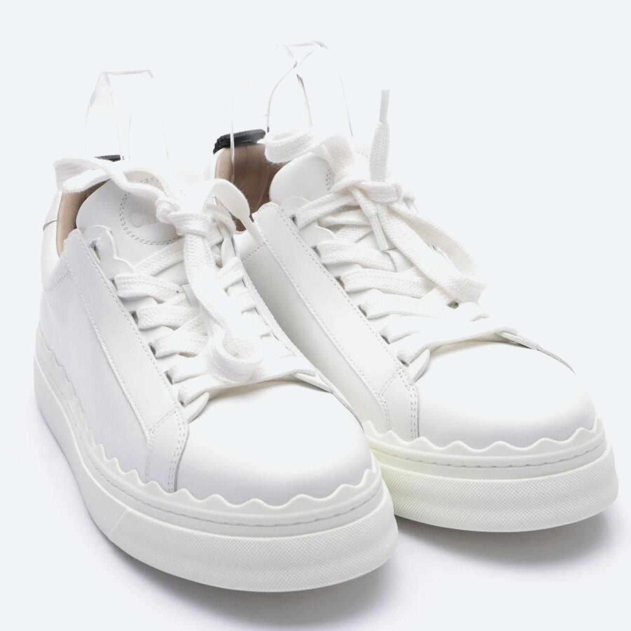 Image 1 of Lauren Sneakers EUR 41 White in color White | Vite EnVogue