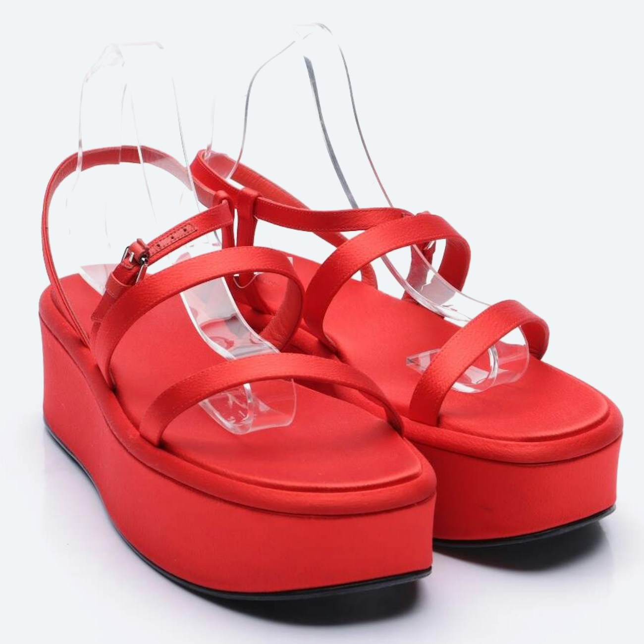 Image 1 of Platform Sandals EUR 42 Red in color Red | Vite EnVogue