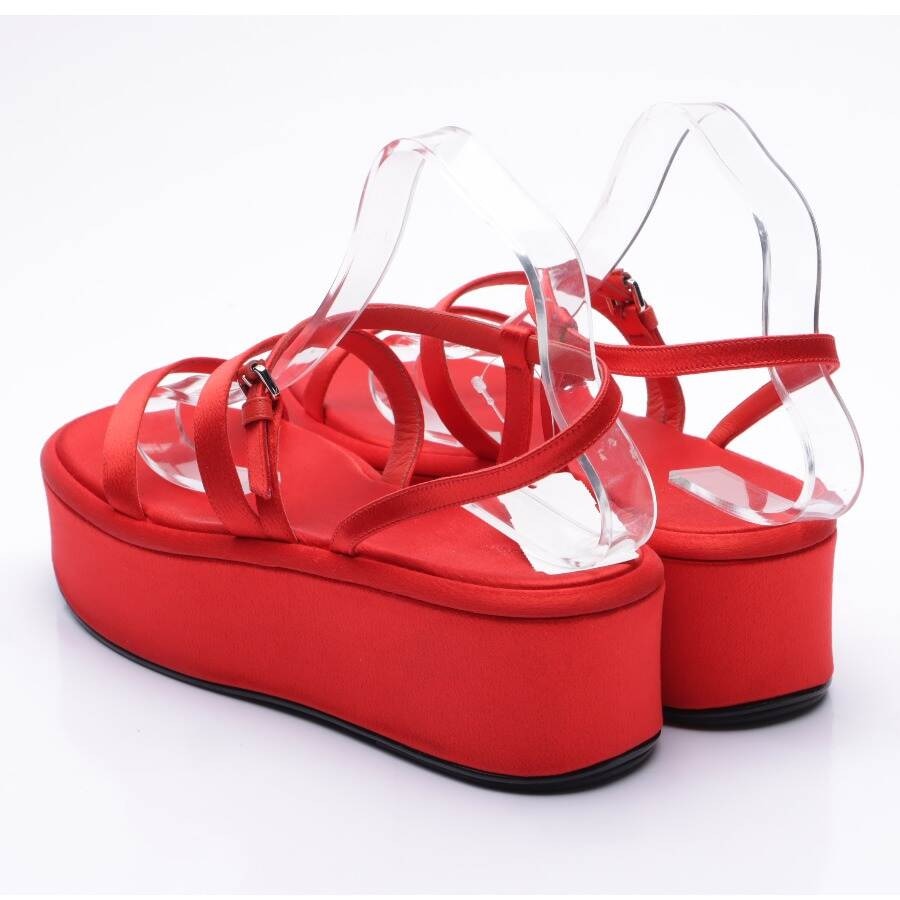 Image 2 of Platform Sandals EUR 42 Red in color Red | Vite EnVogue