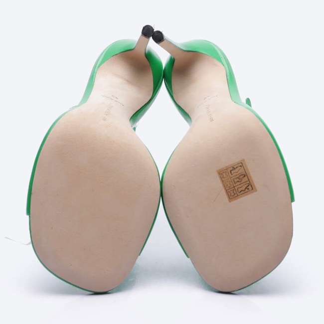 Image 3 of Heeled Sandals EUR 40 Green in color Green | Vite EnVogue