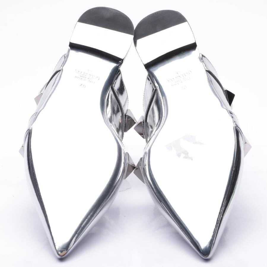 Bild 3 von Roman Stud Pantoletten EUR 40 Silber in Farbe Metallic | Vite EnVogue