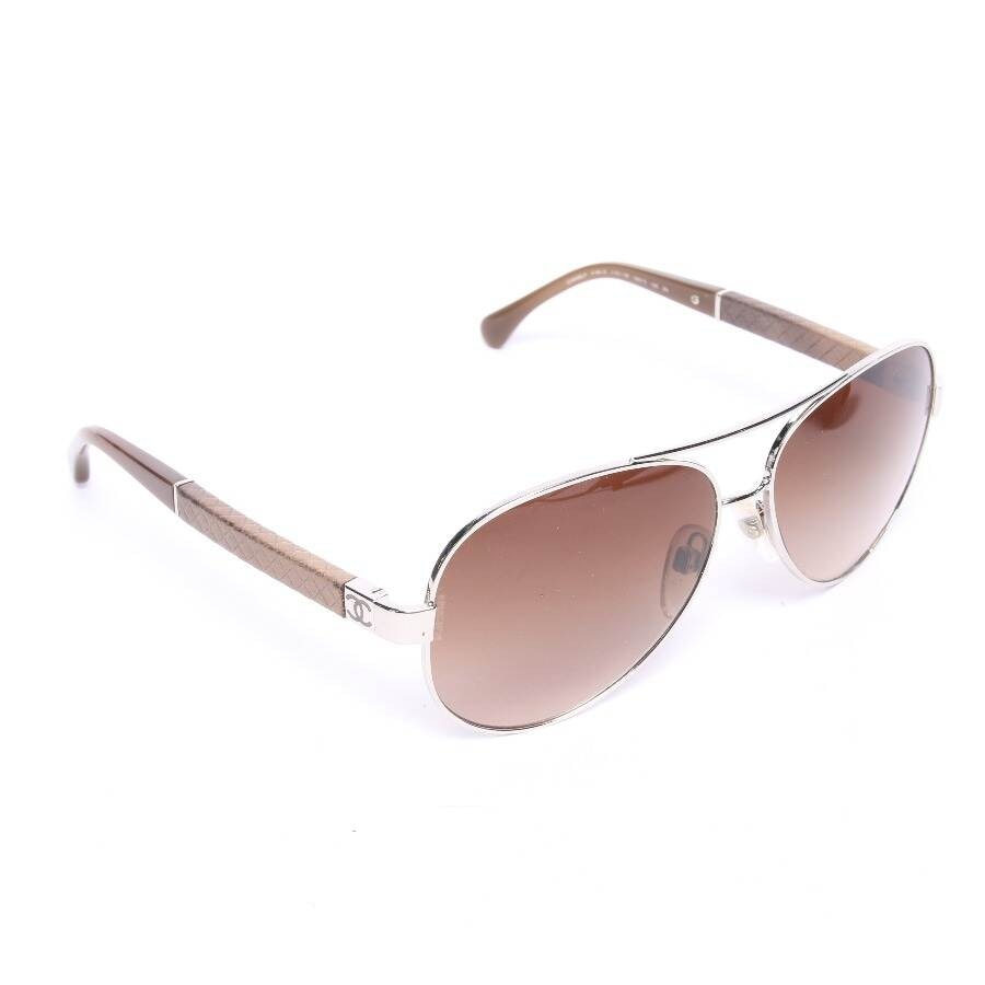 Bild 1 von 4195-Q Sonnenbrille Silber in Farbe Metallic | Vite EnVogue