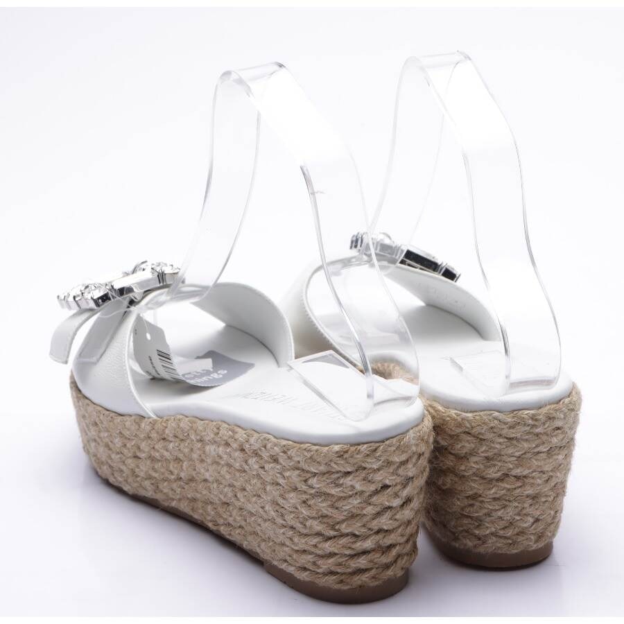 Image 2 of Heeled Sandals EUR 37.5 White in color White | Vite EnVogue