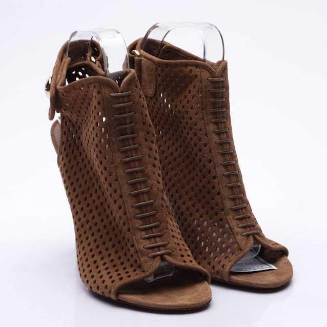 Image 1 of Heeled Sandals EUR 39 Brown | Vite EnVogue