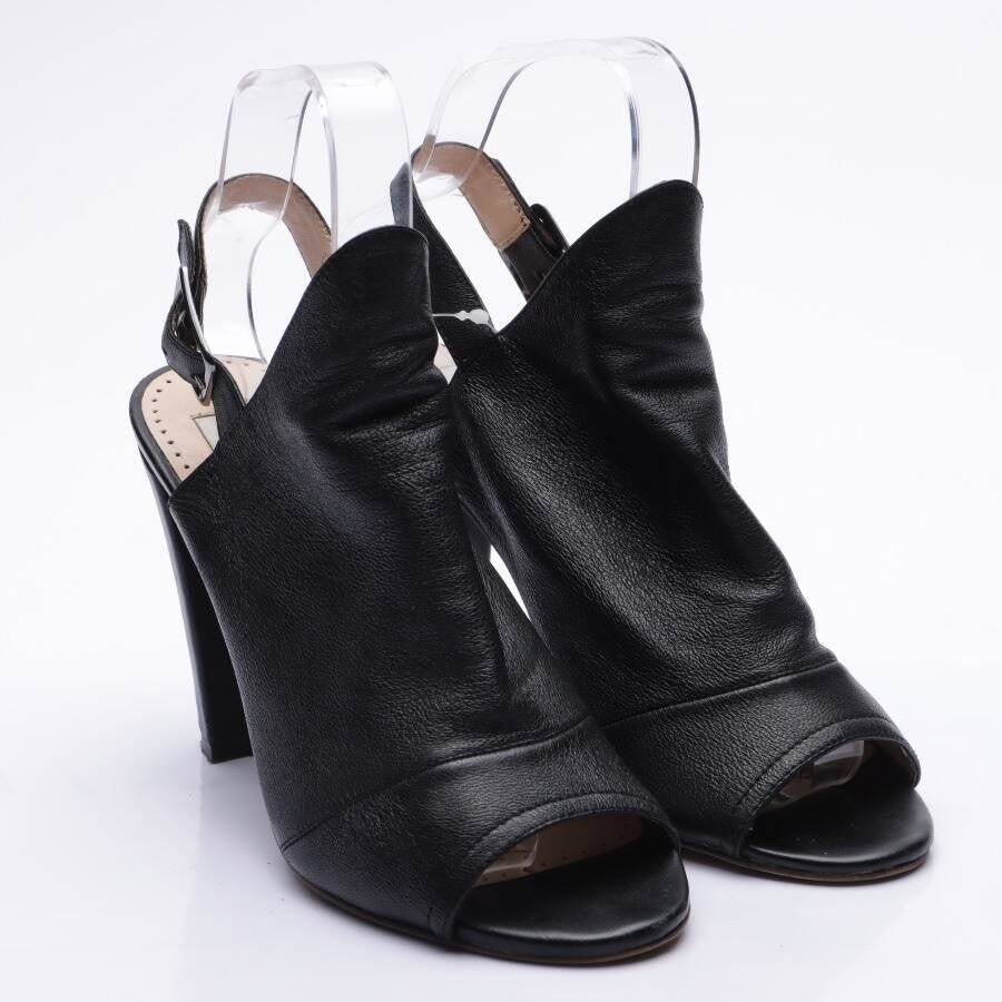 Image 1 of Heeled Sandals EUR 37 Black in color Black | Vite EnVogue