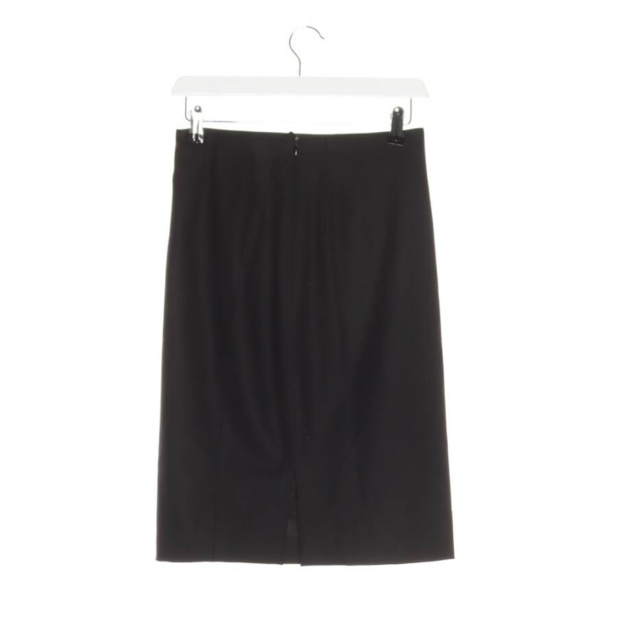 Image 2 of Skirt 34 Black in color Black | Vite EnVogue