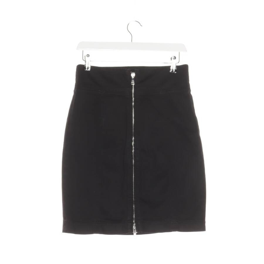 Image 2 of Skirt 40 Black in color Black | Vite EnVogue