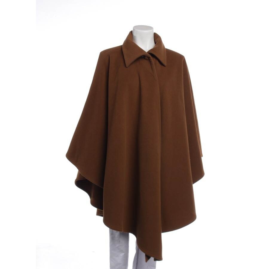 Image 1 of Poncho 38 Brown in color Brown | Vite EnVogue