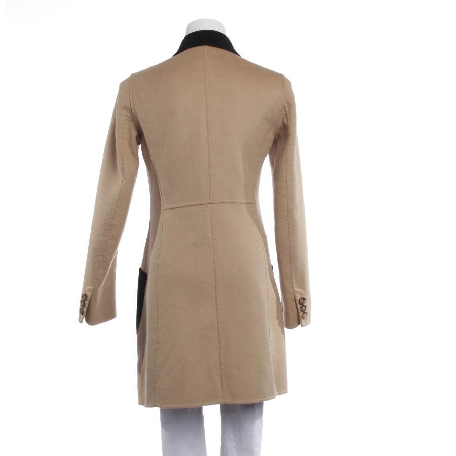 Image 2 of Mid-Season Coat 36 Light Brown in color Brown | Vite EnVogue