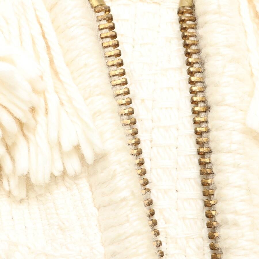 Image 3 of Mid-Season Coat 34 Beige in color White | Vite EnVogue