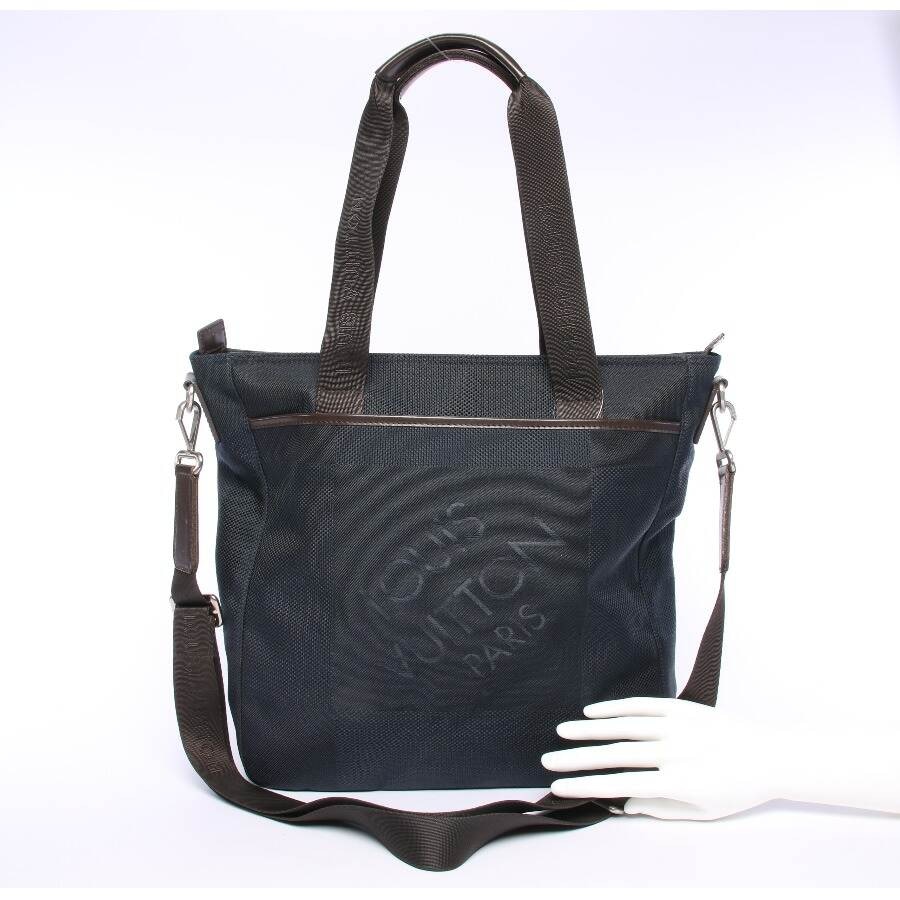 Bild 2 von Damier Mesenger Geant Schultertasche Navy in Farbe Blau | Vite EnVogue